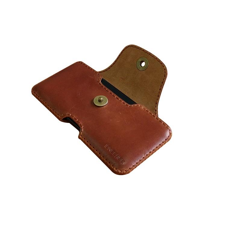 Bao Da Đeo Lưng cho điện thoại 12 Pro Max Da Sáp