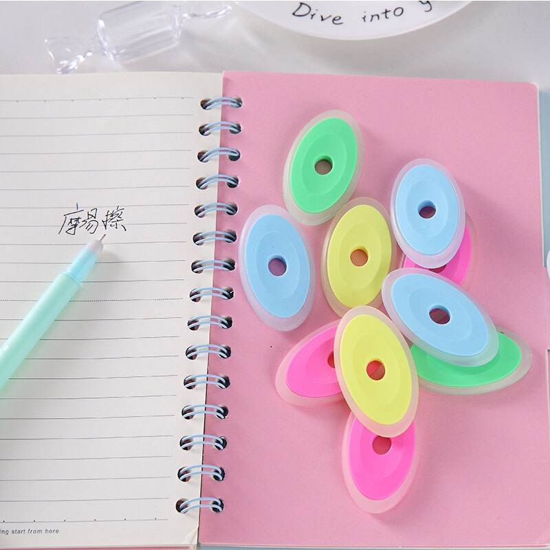 Combo 4 tẩy gôm chuyên dụng cho bút gel nước xóa được nhiều màu sắc Legaxi