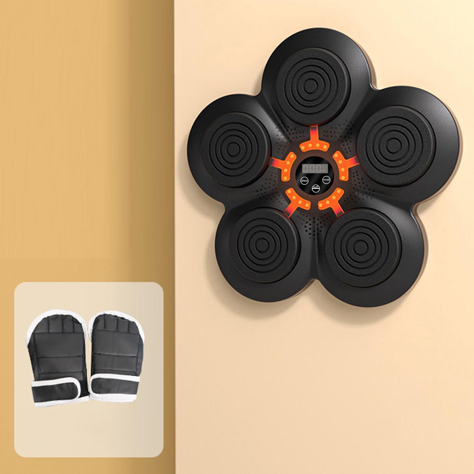 Music Boxing Machine Rhythm Wall Target Easy to Install Reaction Target Home Portable Boxing Trainer Music Boxing Wall Target