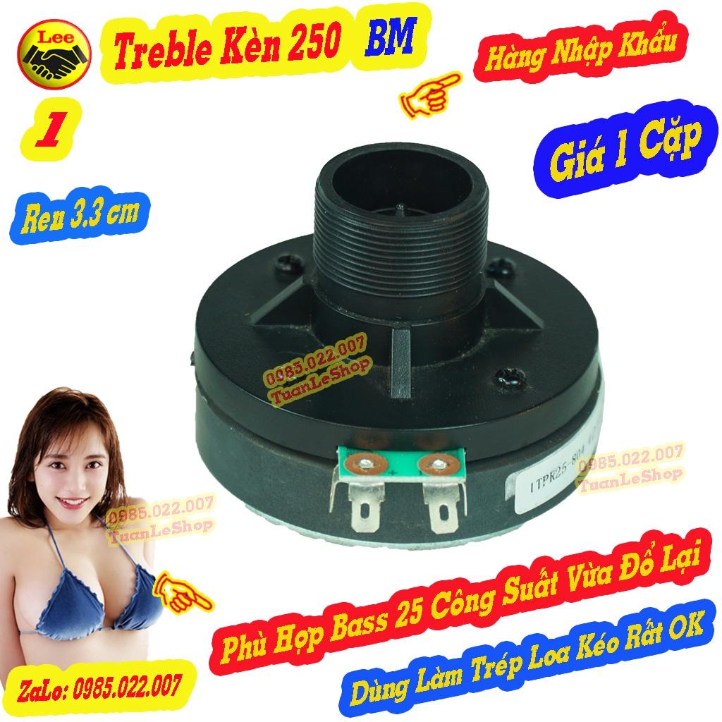 LOA TREP 250 BM REN XOÁY- HÀNG NHẬP - LOA TREBLE 250 –TREBLE LOA KÉO – GIÁ 02 TREP 250