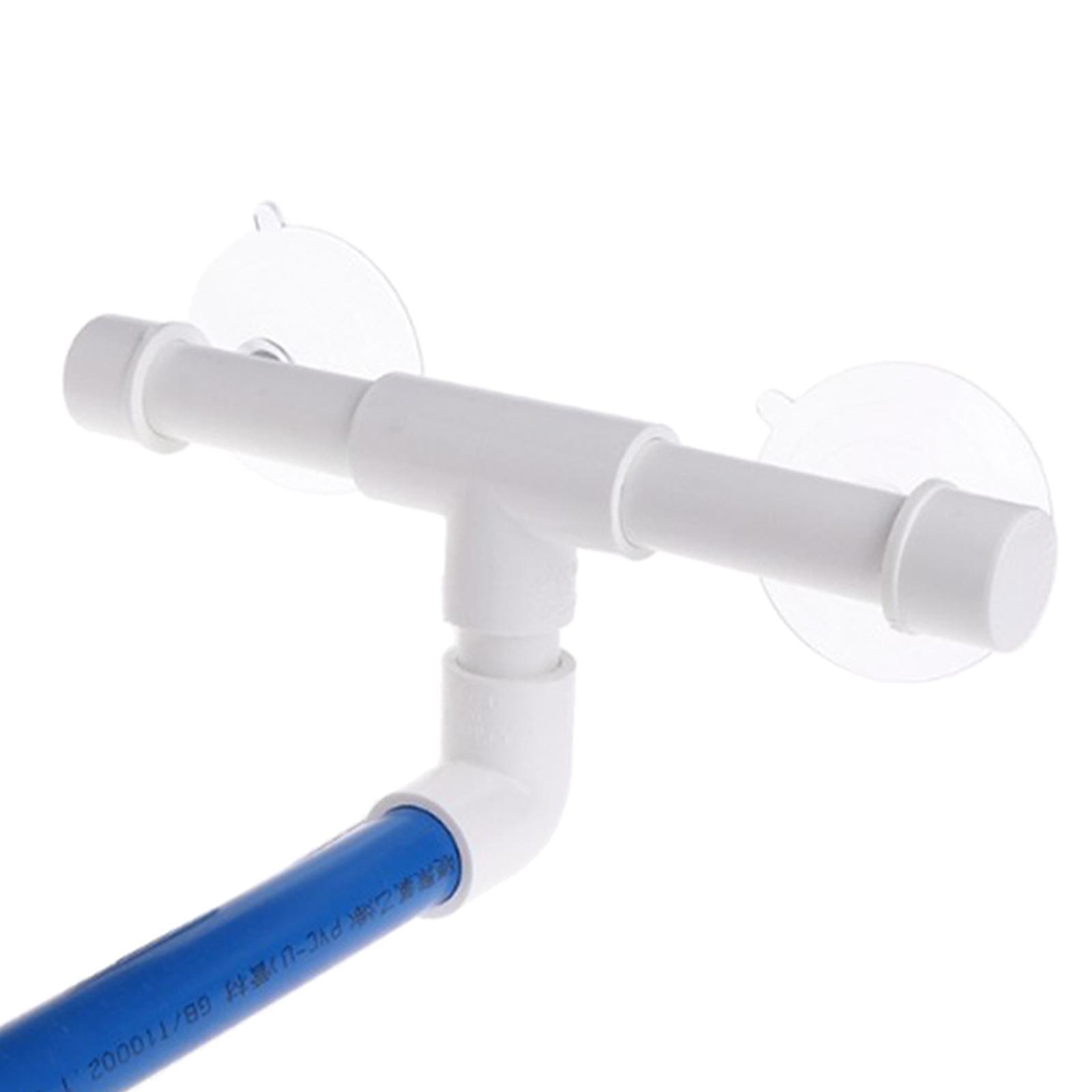 Bird Parrot Stand Perch Shower Holder Standing Toy Portable Suction Cup