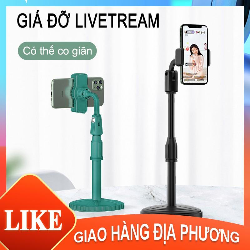 Giá Đỡ Điện Thoại livestream xem video Ổn Định Xoay 360 Độ dùng để Quay Phim Ghi Hình Đa Dụng - Kẹp Điện Thoại