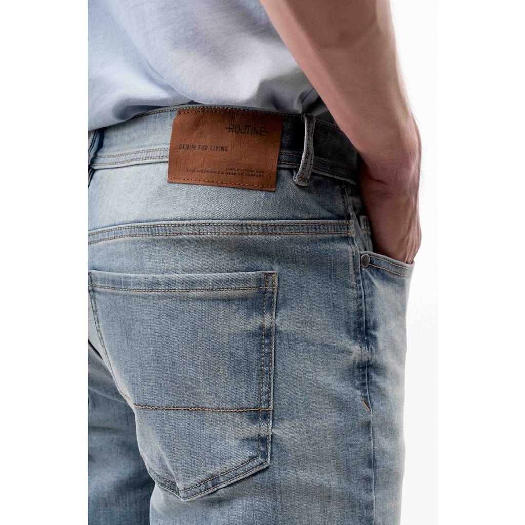 QUẦN JEAN PREMIUM FORM SLIM- 10F22DPA026 | LASTORE MENSWEAR