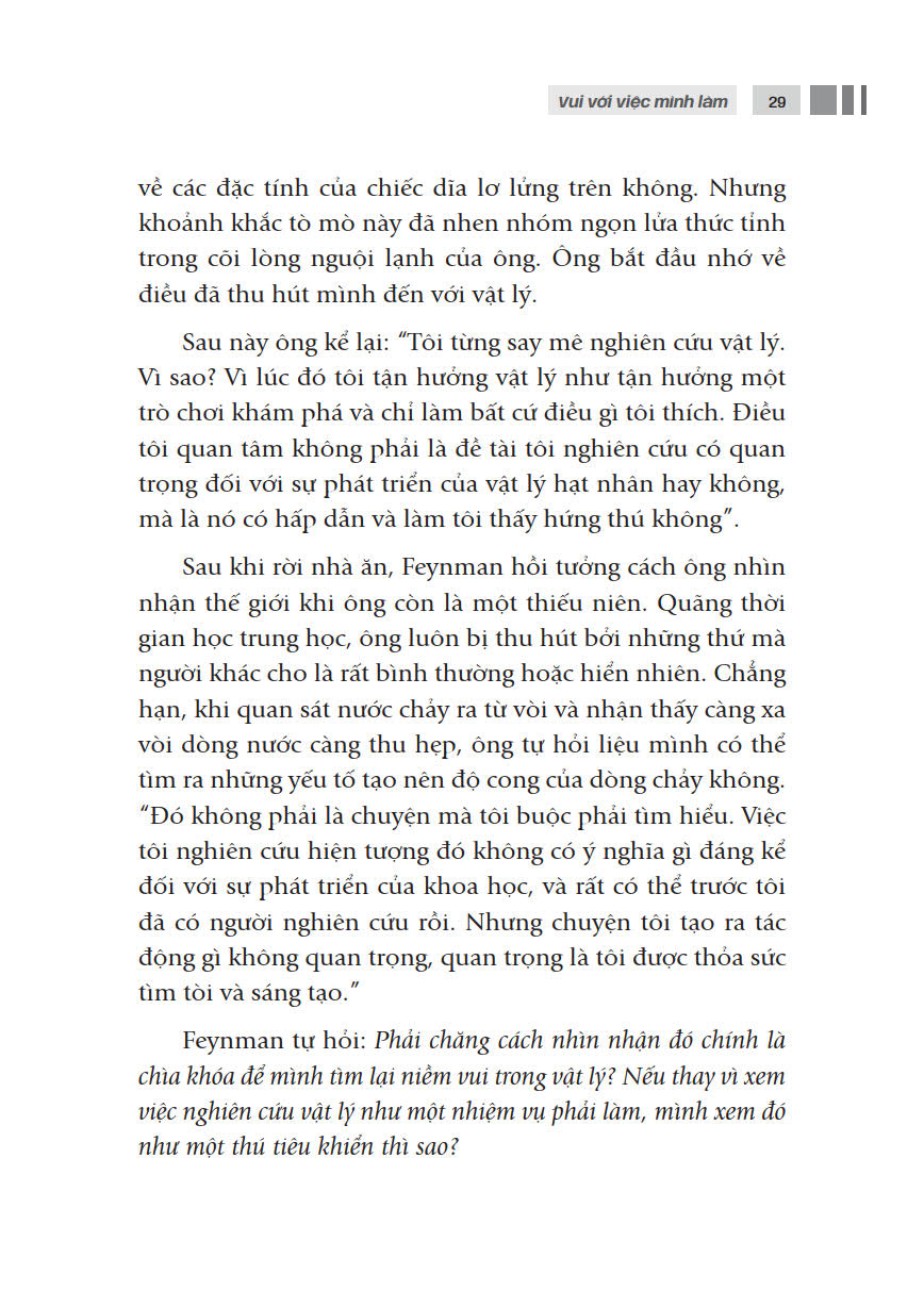 Sách Vui Với Việc Mình Làm