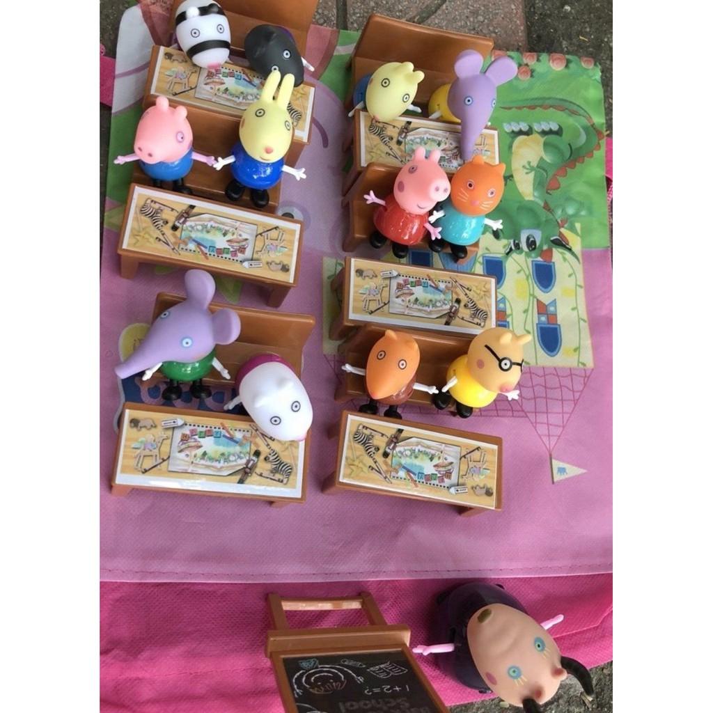 Bộ đồ chơi lớp học heo Peppa 13 nhân vật