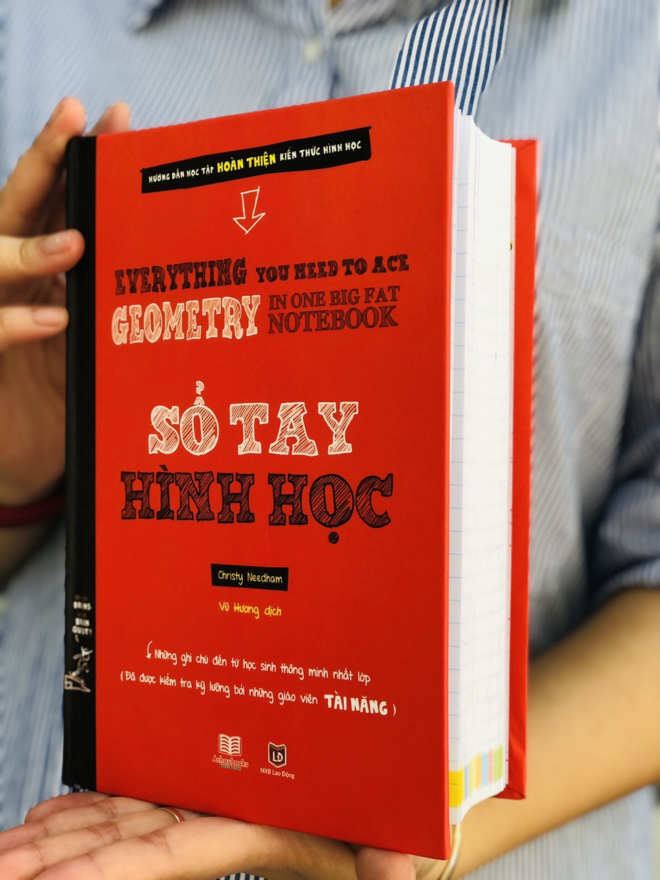 Sách - Sổ tay hình học và sổ tay hóa học - Á Châu Books ( tiếng việt, 2 cuốn, lớp  8 - lớp 12 )