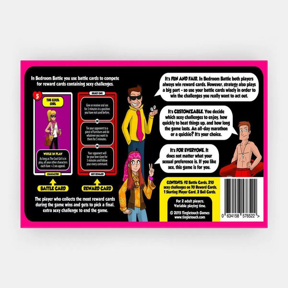 Bộ Bài Bedroom Battle Dành Cho Các Cặp Đôi Board Game For Couple