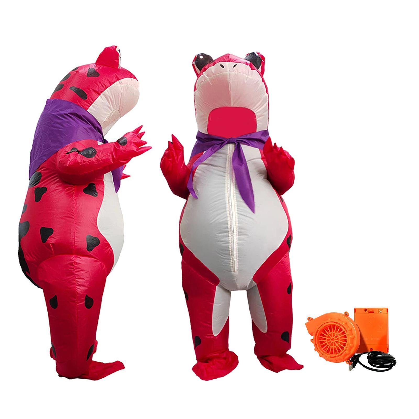 Frog Inflatable Costume Soft Practical Role Play for Holiday Halloween Party