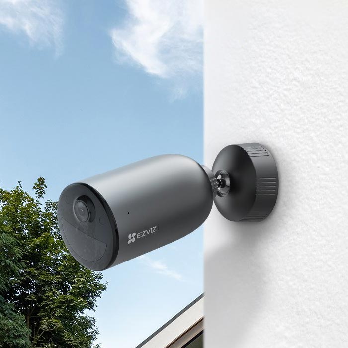 Camera IP Wifi EZVIZ CB3 2K 3MP dùng PIN sạc 5200 mAh "sử dụng 120 ngày", có màu ban đêm, đàm thoại 2 chiều - Hàng Chính Hãng