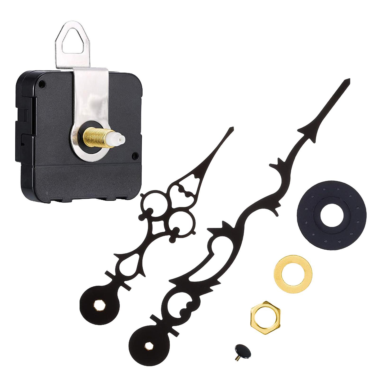 Simple DIY Wall Clock Movement Mechanism 3 Hands Repair Kit Fittings