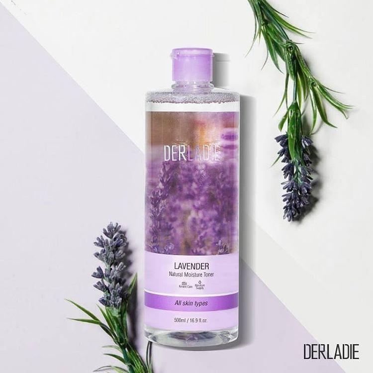 Nước Cân Bằng Da, Kiềm Dầu Derladie Lavender Natural Moisture Toner 500ml