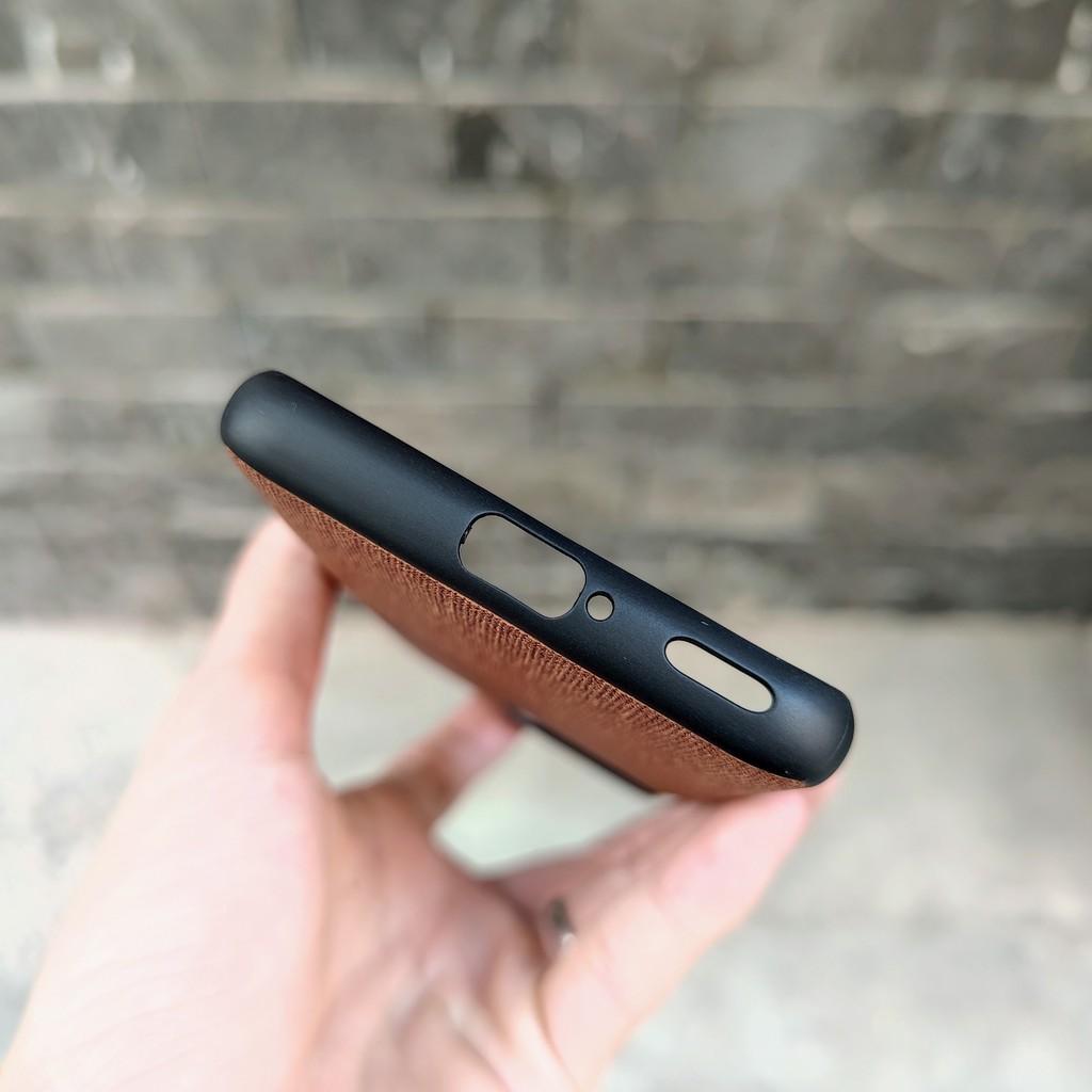 Ốp lưng Mi 11 vân vải Jean chống bám vân tay, Nhiều màu