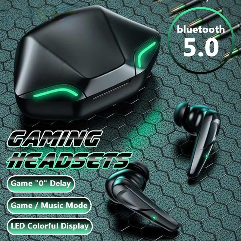 Tai Nghe Bluetooth Gaming G11 Sports V5.2, Bass Chuẩn, Độ Trễ Cực Thấp Khi Chơi Game