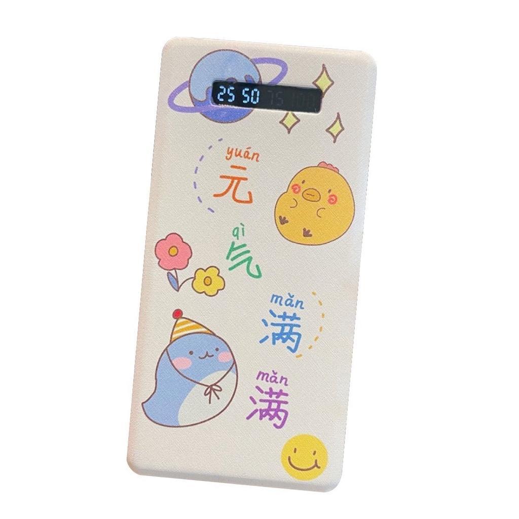 Pin sạc dự phòng mini 20000 Mah 2 cổng USB Micro Type-C thích hợp cho Iphone Xiaomi