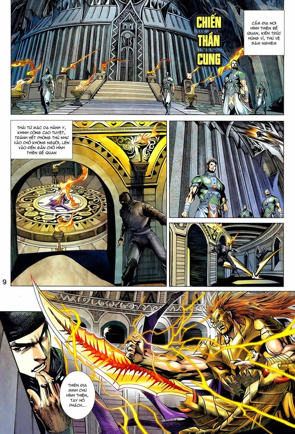 thần binh vấn thiên chapter 19 9