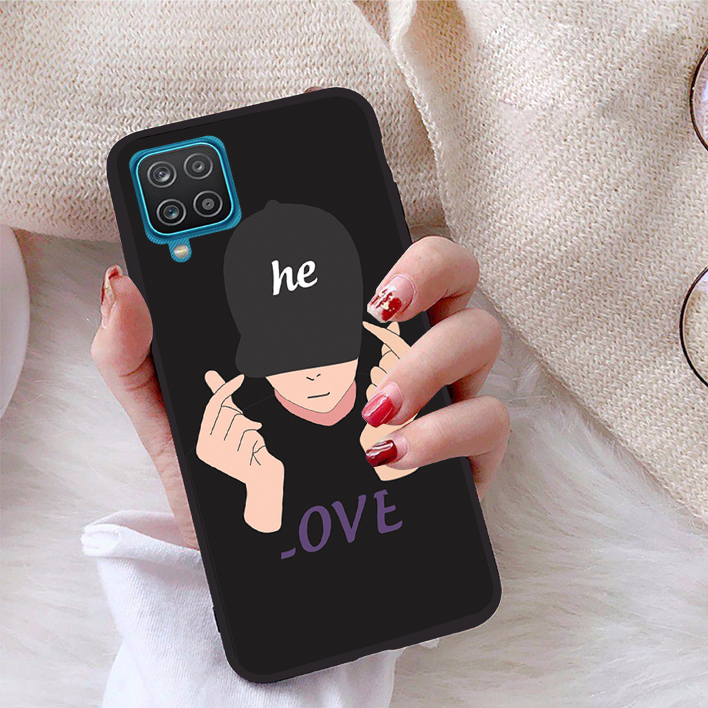 Ốp lưng dành cho Samsung Galaxy A12 viền dẻo TPU Bộ sưu tập ốp đôi - Hàng chính hãng