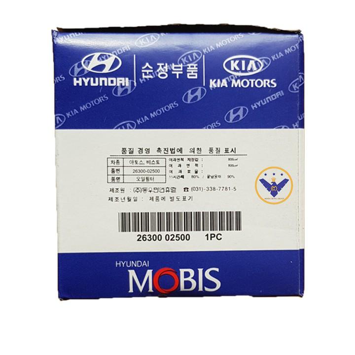 Lọc nhớt 'Kia Morning, Picanto, Hyudai i10, i20, Getz - 26300-02500