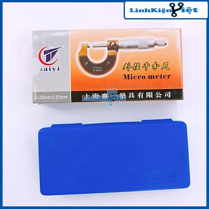 Panme Đo Ngoài 0-25mm Độ Chính Xác Cao