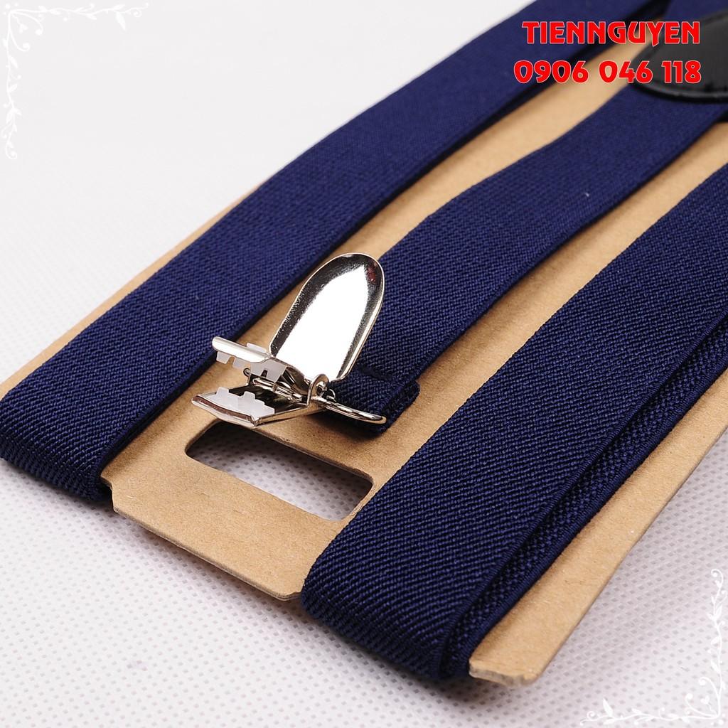 Dây đeo quần nam chữ Y - dây yếm quần nam cao cấp bản 2.5cm chất thun co giãn