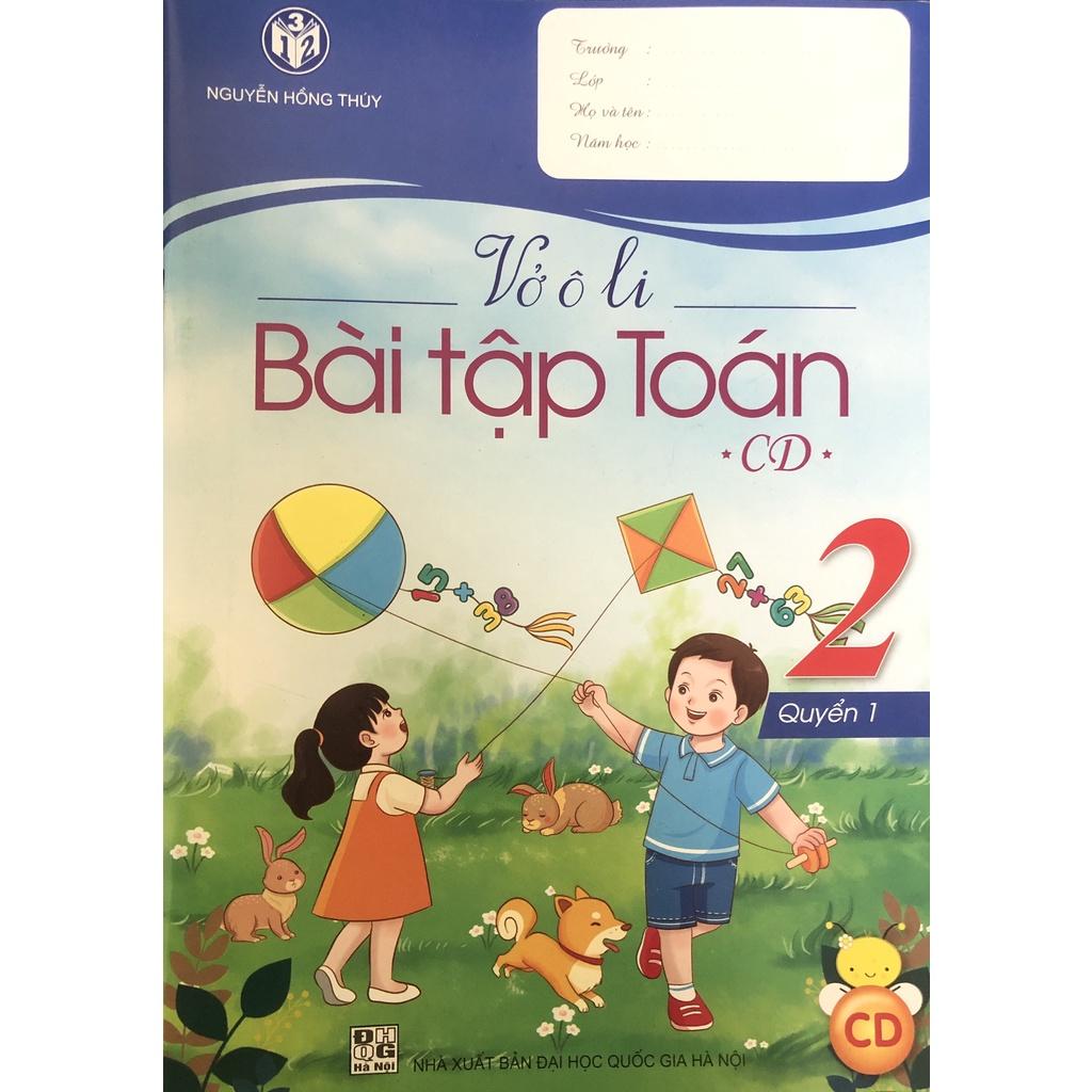 Combo bộ vở ô li lớp 2 - bộ Cánh diều
