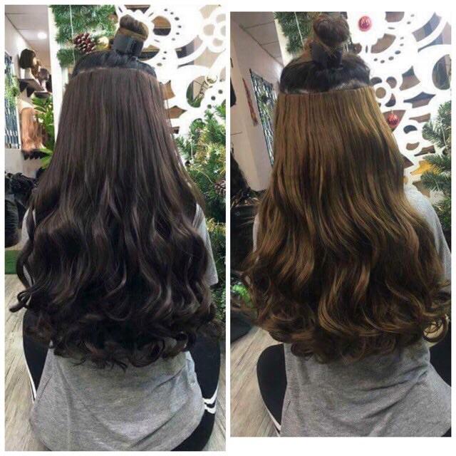 Tóc giả Kẹp xoăn 55cm