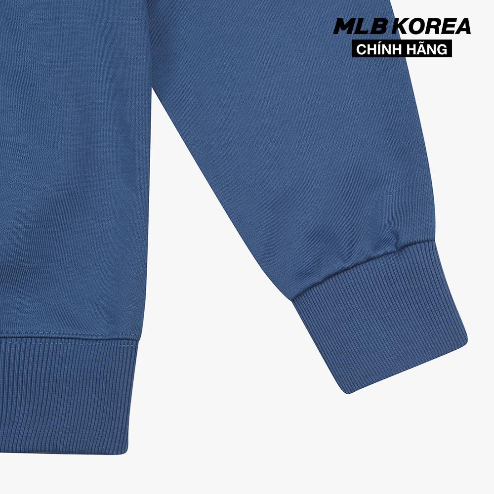 MLB - Áo sweatshirt phom suông tay dài Check Front Logo 31MTE2041-43U