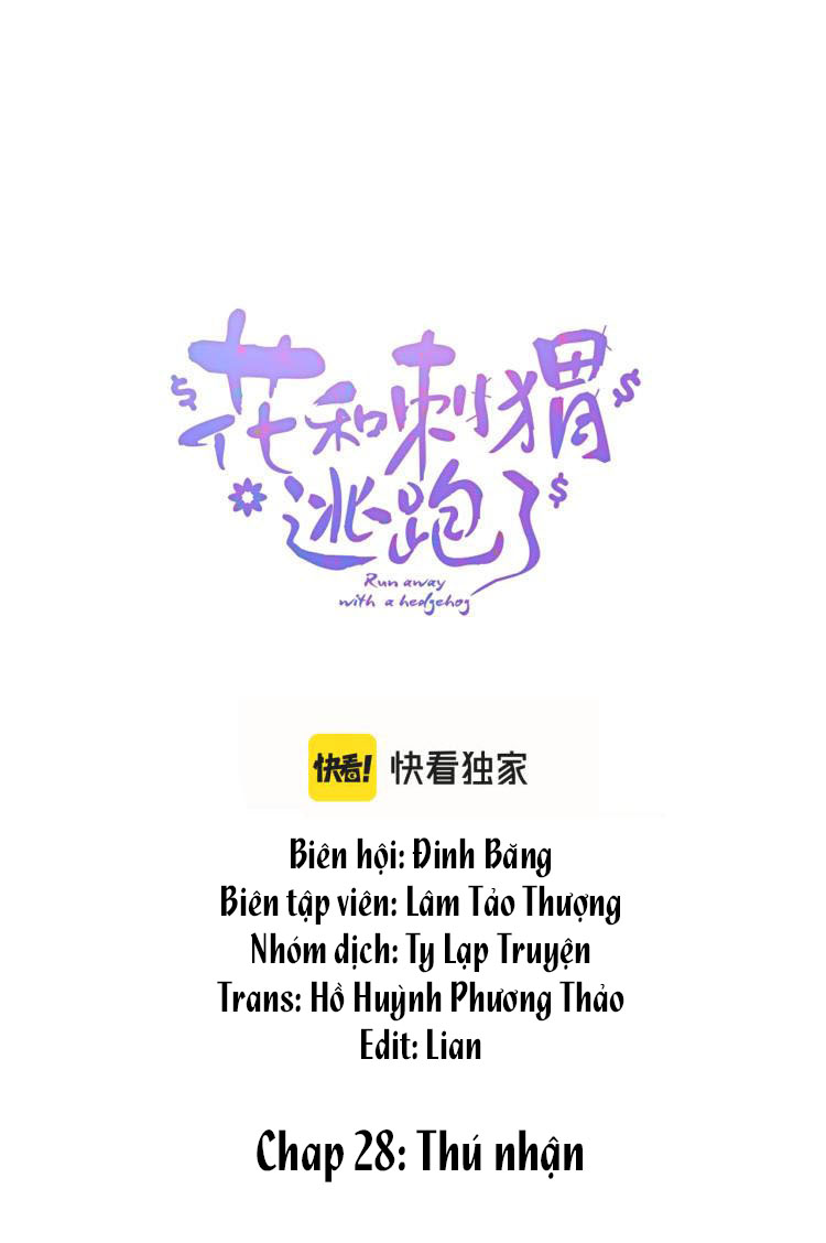 hoa và nhím cùng bỏ trốn chapter 28 2