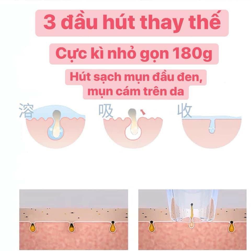 P Máy hút mụn cầm tay