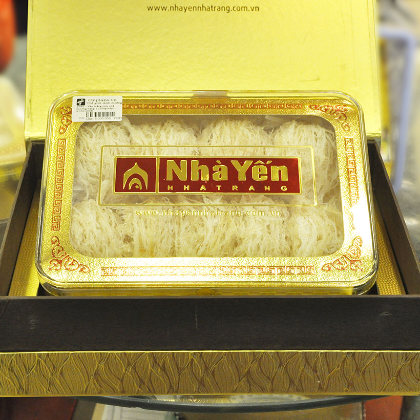 Yến trắng tinh chế thượng hạng 1 (100g/hộpthuộc dòng yến nổi tiếng của Nhà yến Nha Trang