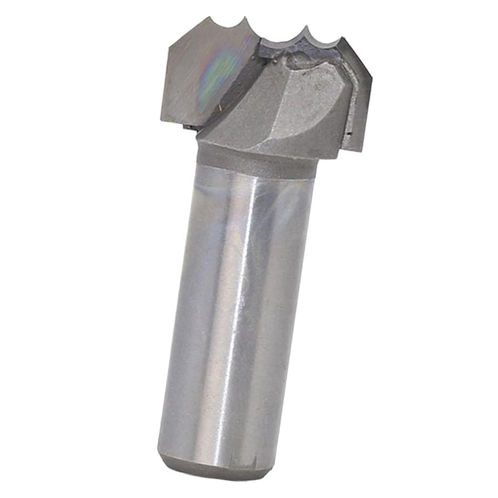 Double Arc Router Bit 1/2inch Straight Shank CNC Router Bits