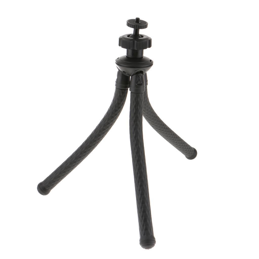 Universal Flexible Mini Tripod Stand Mount Holder for SLR DSLR Cameras Black