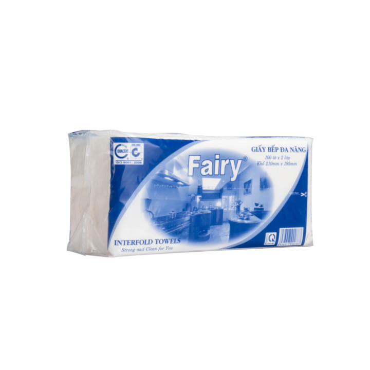 Giấy bếp đa năng FAIRY 100 tờ x 2 lớp