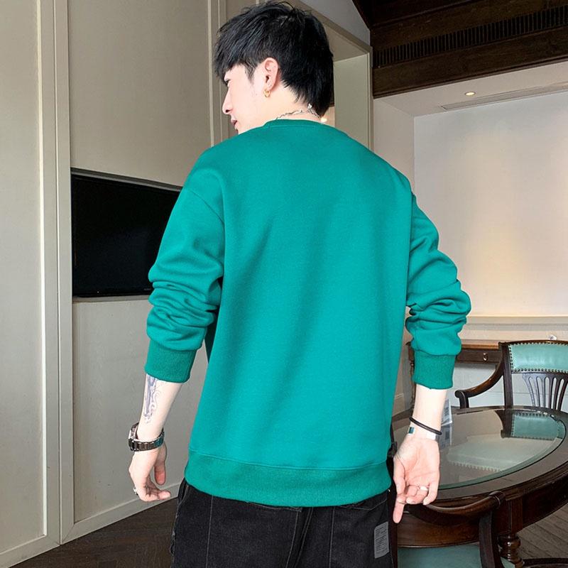 Áo Sweater Nỉ Nam Form Rộng Cổ Tròn Bo Gấu Phối Họa Tiết Túi Ngực Thời Trang Zenkonu TOP NAM 240V2