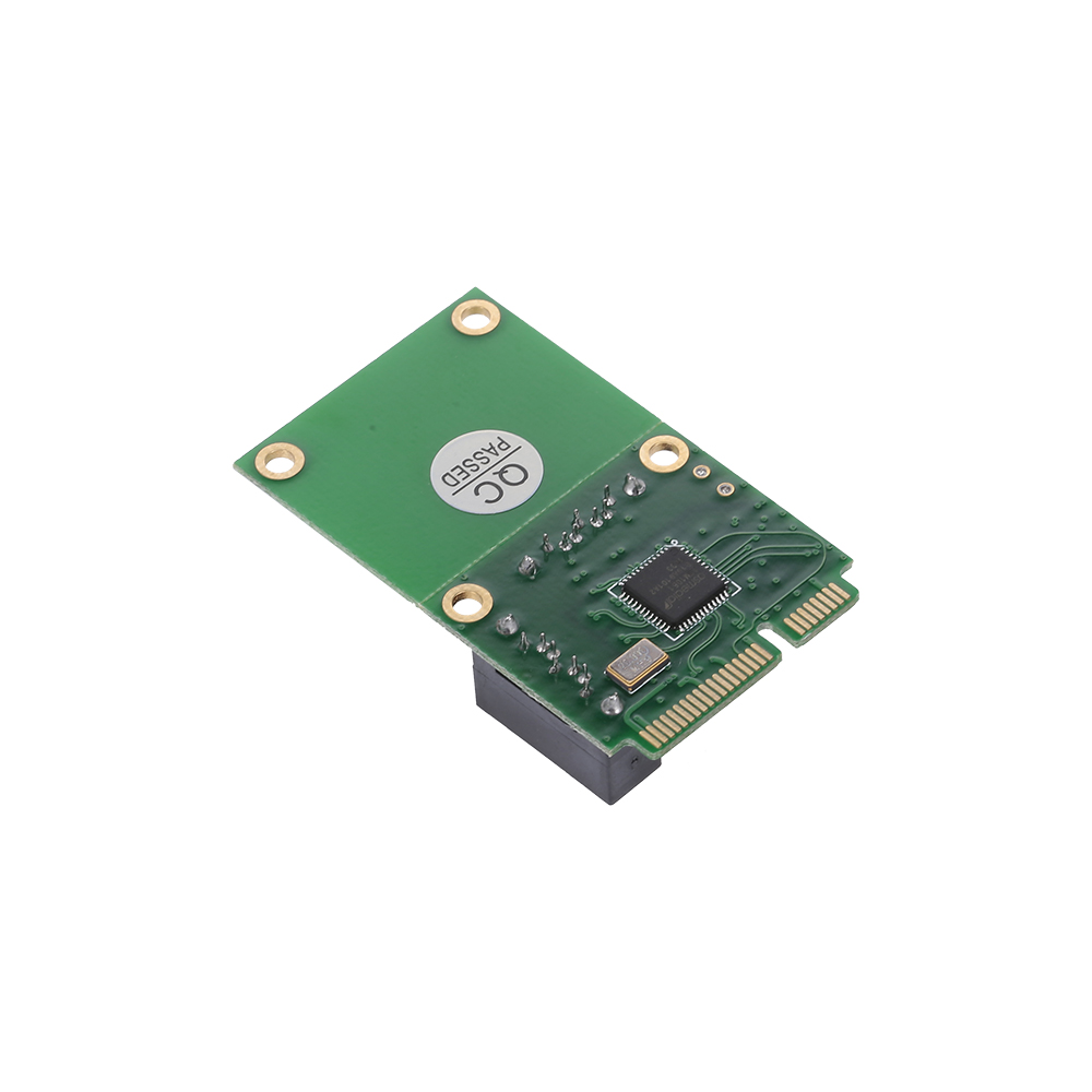 Bộ Chuyển Đổi Đĩa Cứng 2 Cổng Thẻ SATA3.0 Mini PCI-E Sang SATA3