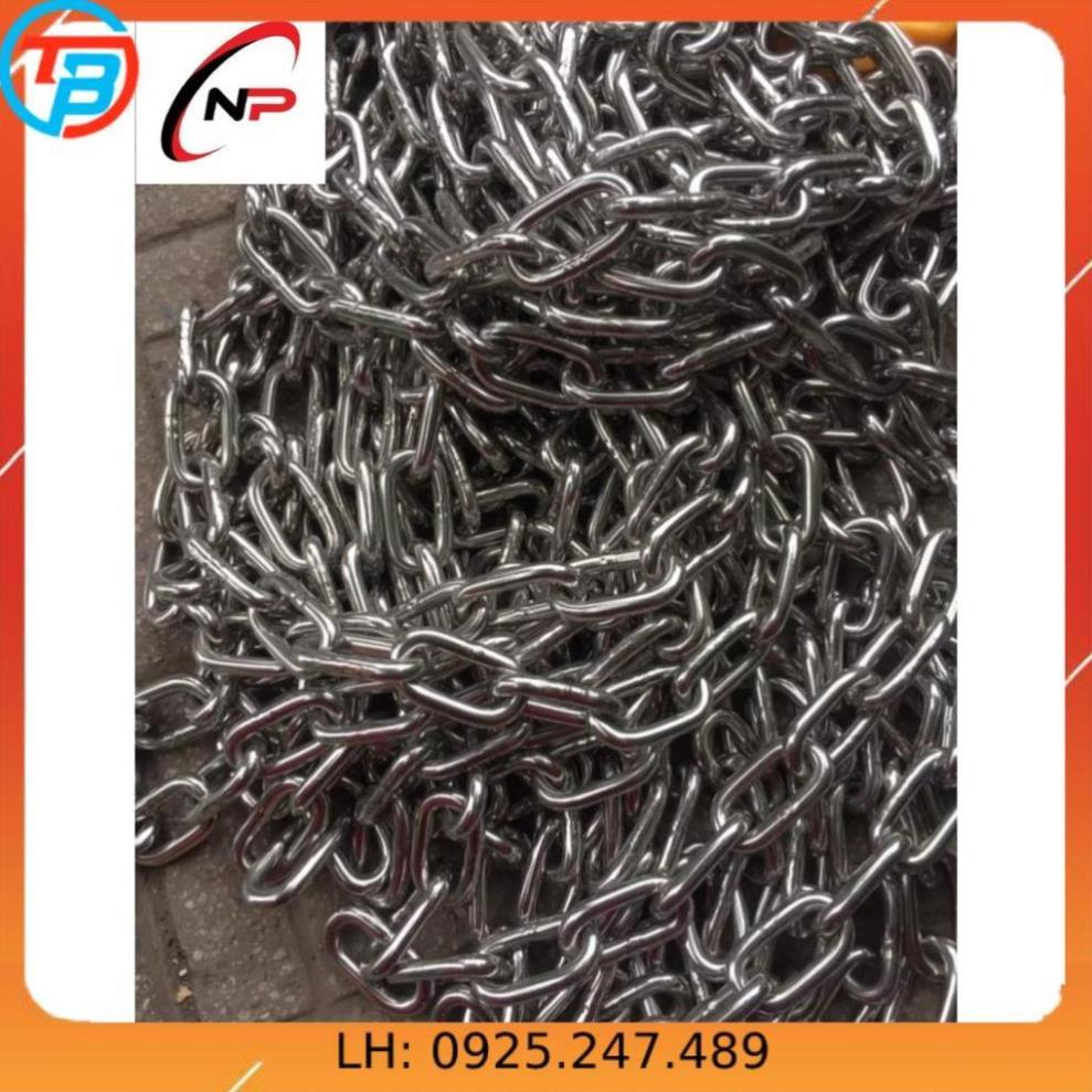 Dây Xích INOX 304 chuẩn xịn 5mm.Kimkhinhatphat