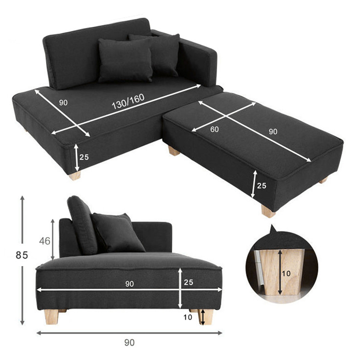 Ghế sofa thư giãn phong cách nhật bản cao cấp