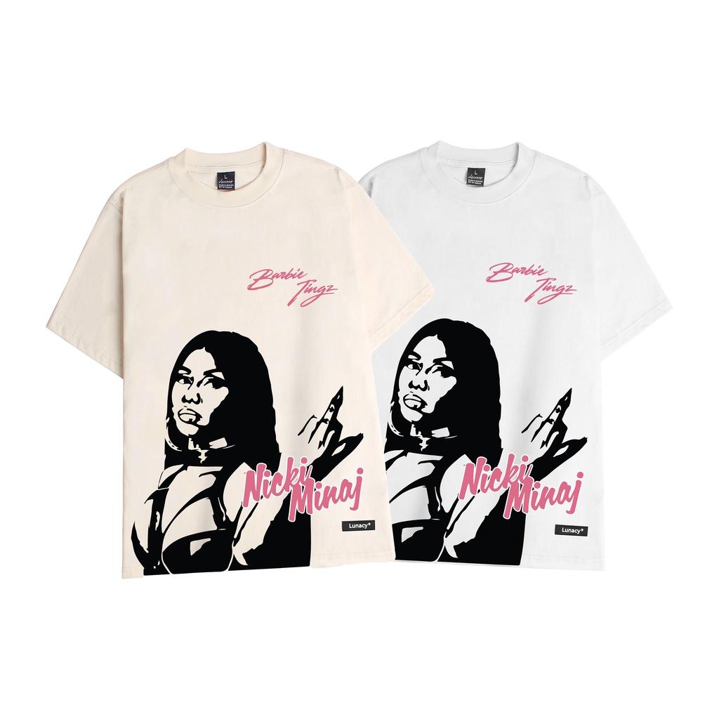 Áo Thun Local Brand Unisex LUNACY Barbie Tingz 100% Cotton Form Oversize