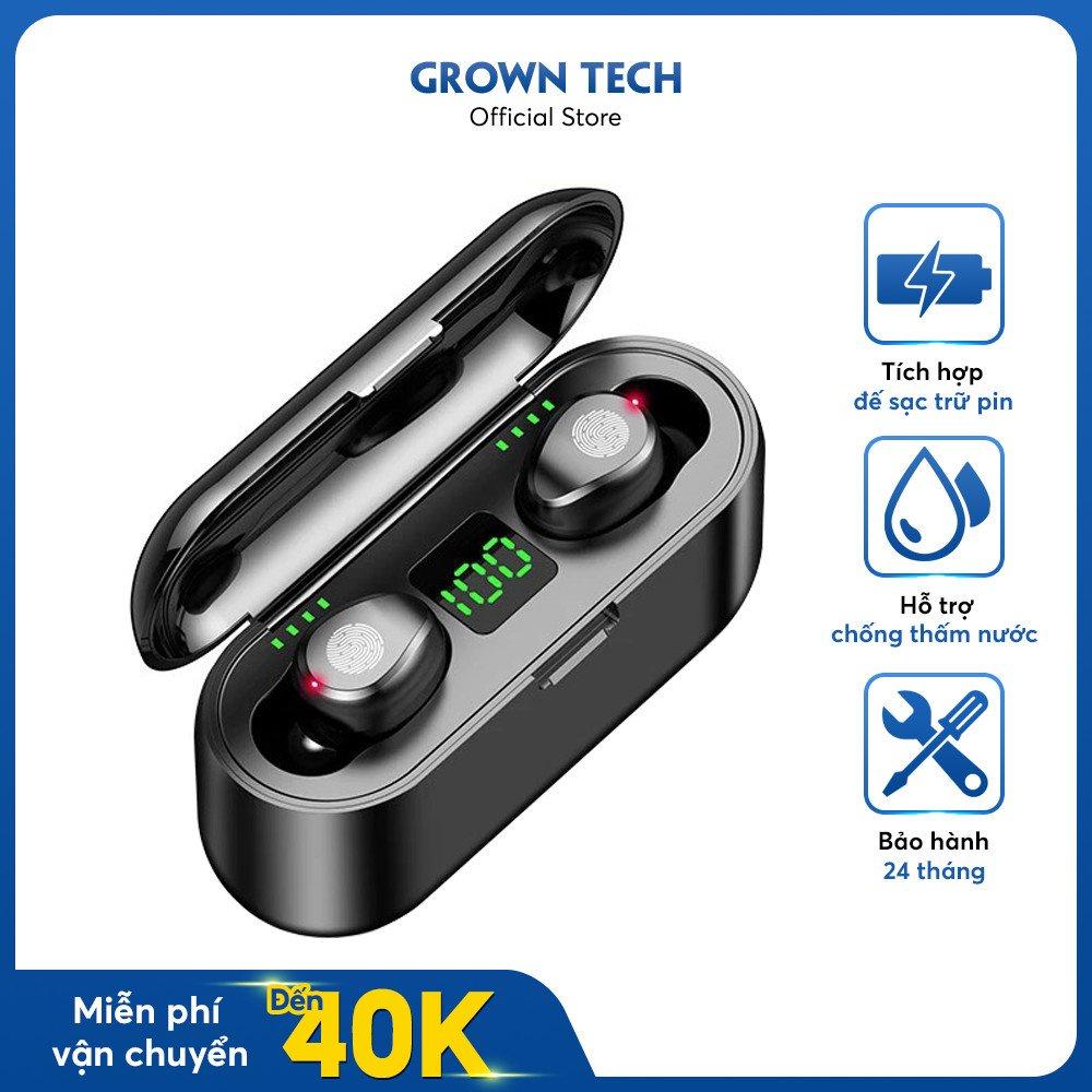 Tai nghe Không Dây Bluetooth V5.0 F9 TWS Chống Nước Tai Nghe Nhét Tai Màn Hình Hiển Thị LED Với Micro Với 2000 MAh