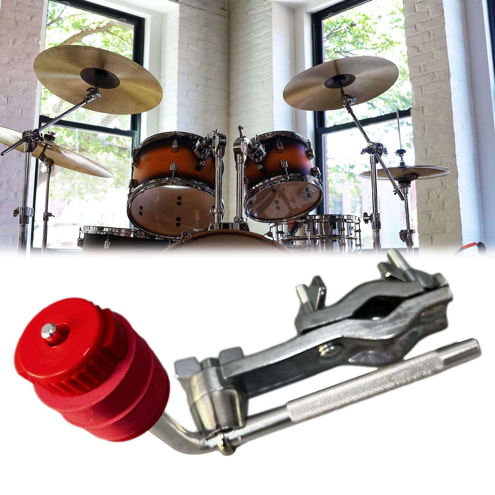 Zinc Alloy Drum Stand Clamp Drum Accessories Arm Stand Durable Adjustable Drum Extension Clamps Mount Cymbal Clip for Percussion Tool
