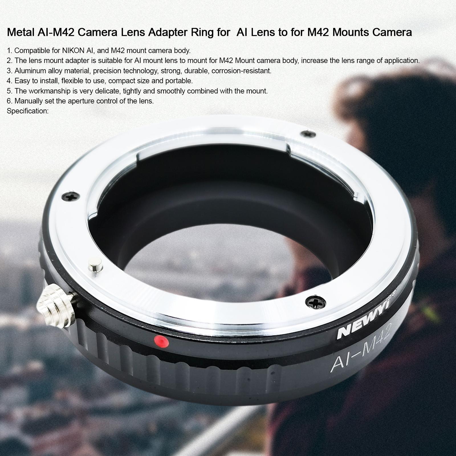 Camera Lens Adapter Rings M42 for M42 Mount Photo Accessories