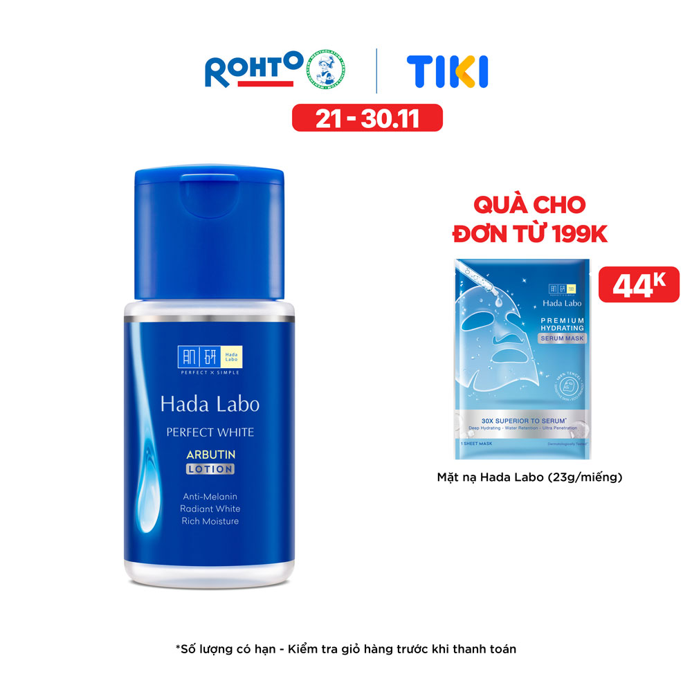 Dung Dịch Dưỡng Trắng Da Tối Ưu Hada Labo Perfect White Lotion 100ml