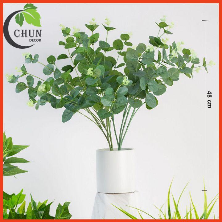 Chậu Cây Nhân Tạo Để Bàn Trang Trí Nhiều Mẫu
