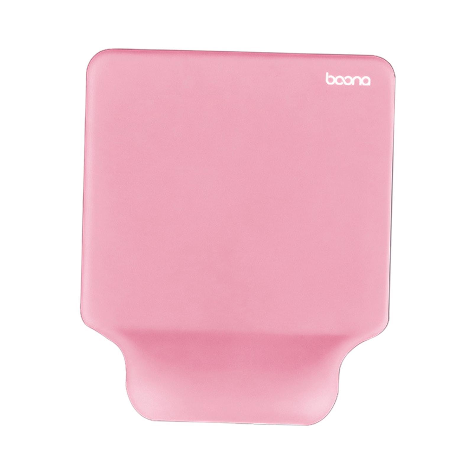 Mouse Pad  Resistant Surface Non-Slip Mousepad for Travel Computer Pink