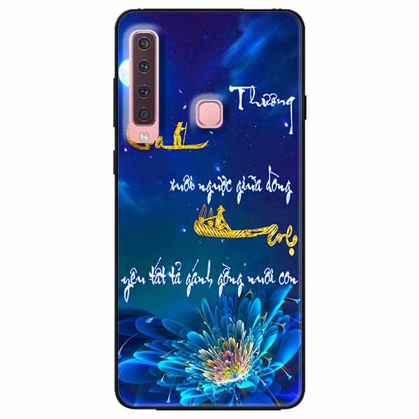 Ốp lưng in cho Samsung A9 2018 Mẫu Thư Pháp Cha Mẹ