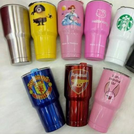 LY GIỮ NHIỆTBÌNH NƯỚC GIỮ NHIỆT THÁI LAN 900ML INOX 304 CAO CẤP KÈM 2 ỐNG HÚT 1 CỌ RỬA VÀ TÚI ĐỰNG TIỆN DỤNG