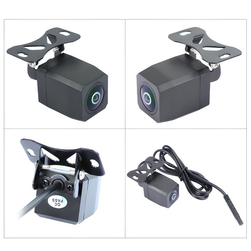 Camera Lùi phát hiện và cảnh báo người đi bộ và xe cộ, nhãn hiệu GreenYi AHD AIC816 1080P, cảnh báo ADAS, trí tuệ nhân tạo AI