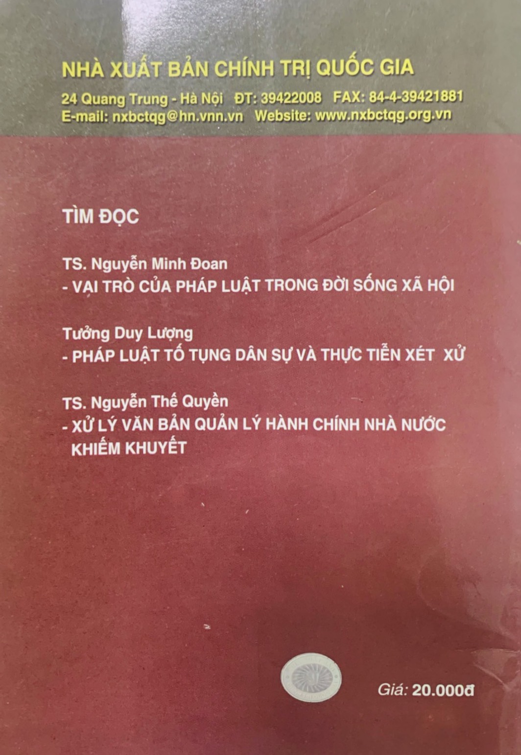 Thực hiện và áp dụng pháp luật ở Việt Nam