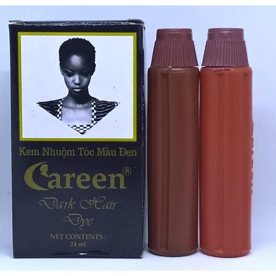 Kem nhuộm tóc màu đen Careen Dark Hair 24ml