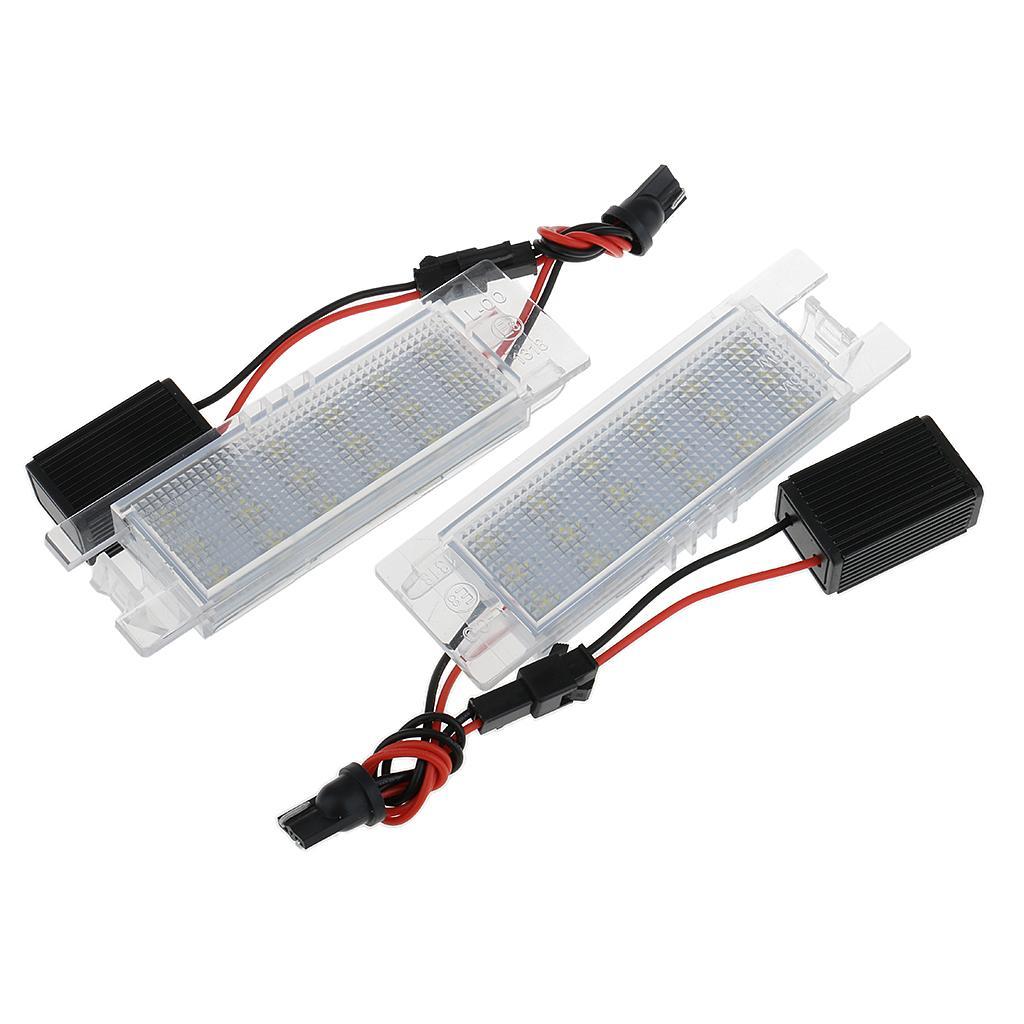 2x Car Auto Rear 18-LED Number Plate Light for   B/ H/Corsa D