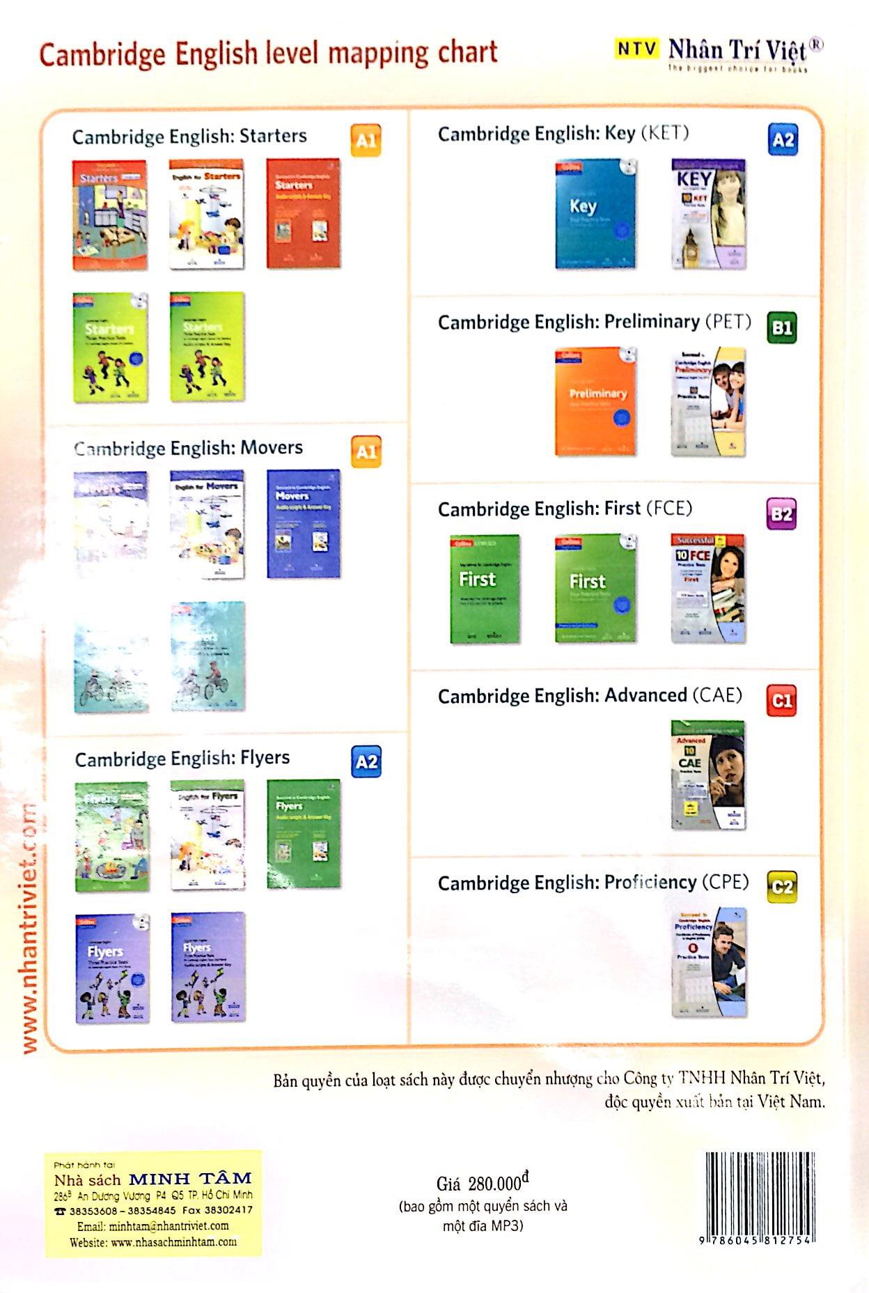 Succeed in PET - 10 Practice Tests (Kèm file MP3)